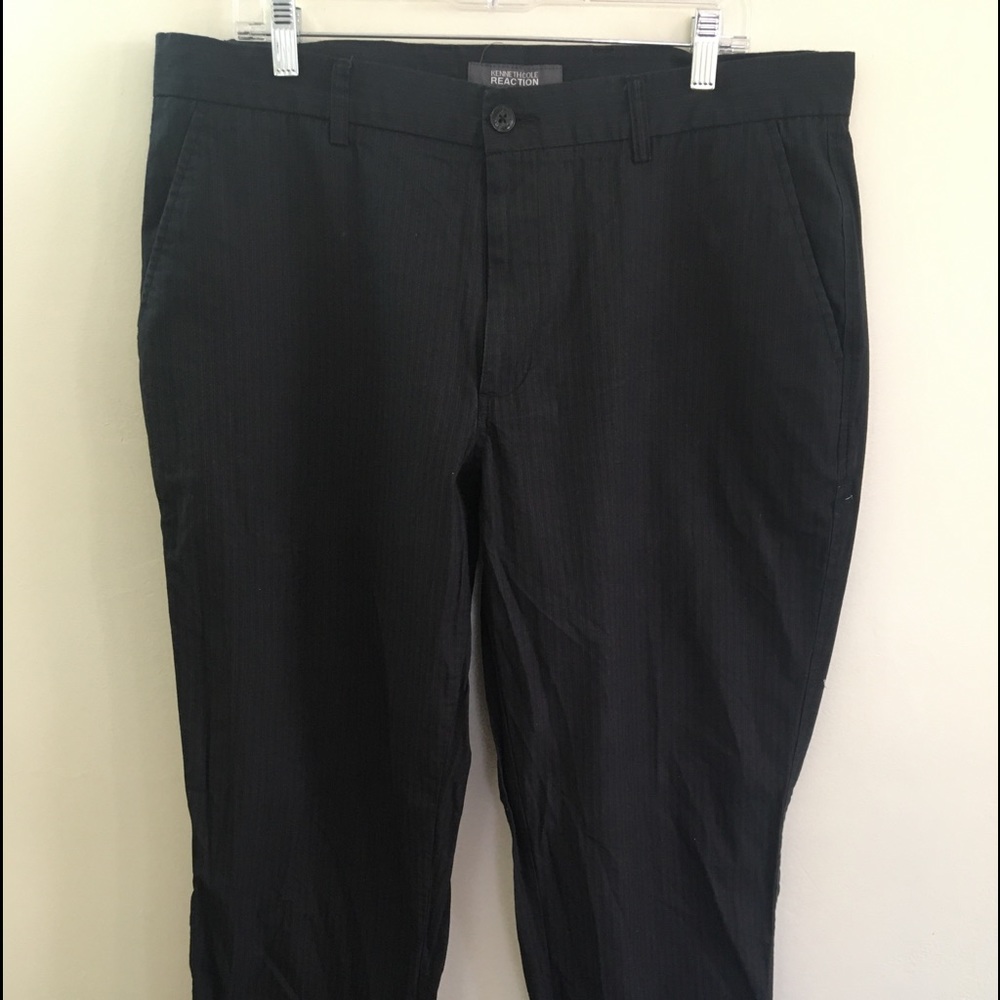 Pinstripe 90s trousers
